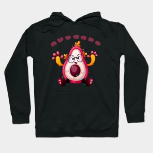 Cute Avocado Food Clothing Hoodie